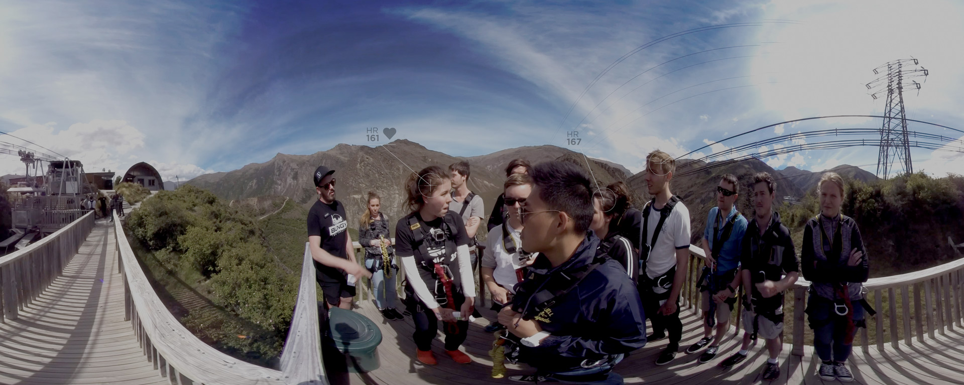 Pushing tourists over the edge